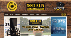 Desktop Screenshot of kliv.com